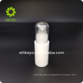 30ml white cosmetic bottle glass bottle glass pump bottle